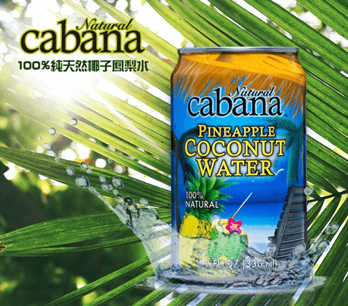 天然鳳梨椰子水